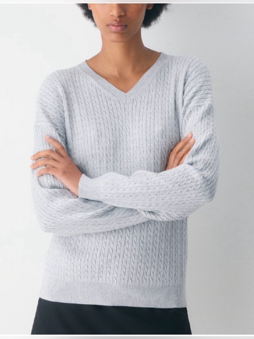 Aritzia | Sunday Best Cotton Charm Dewdrop Sweater